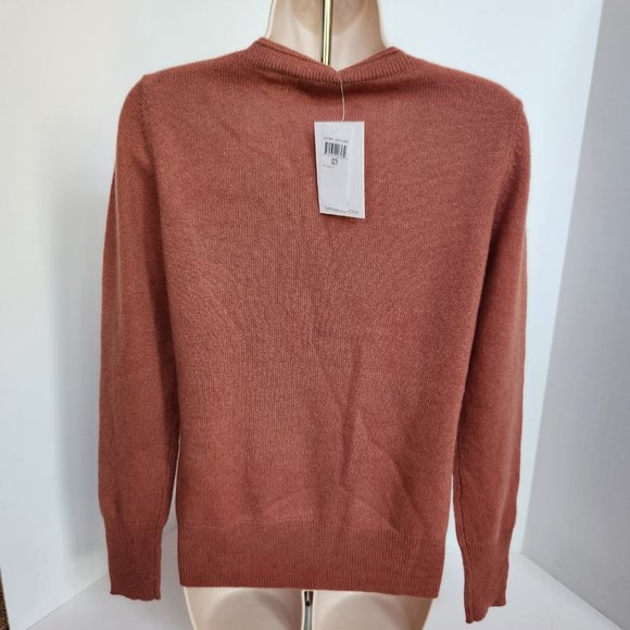 MAGASCHONI V-Neck Cashmere Sweater, XSmall - Picture 8 of 11
